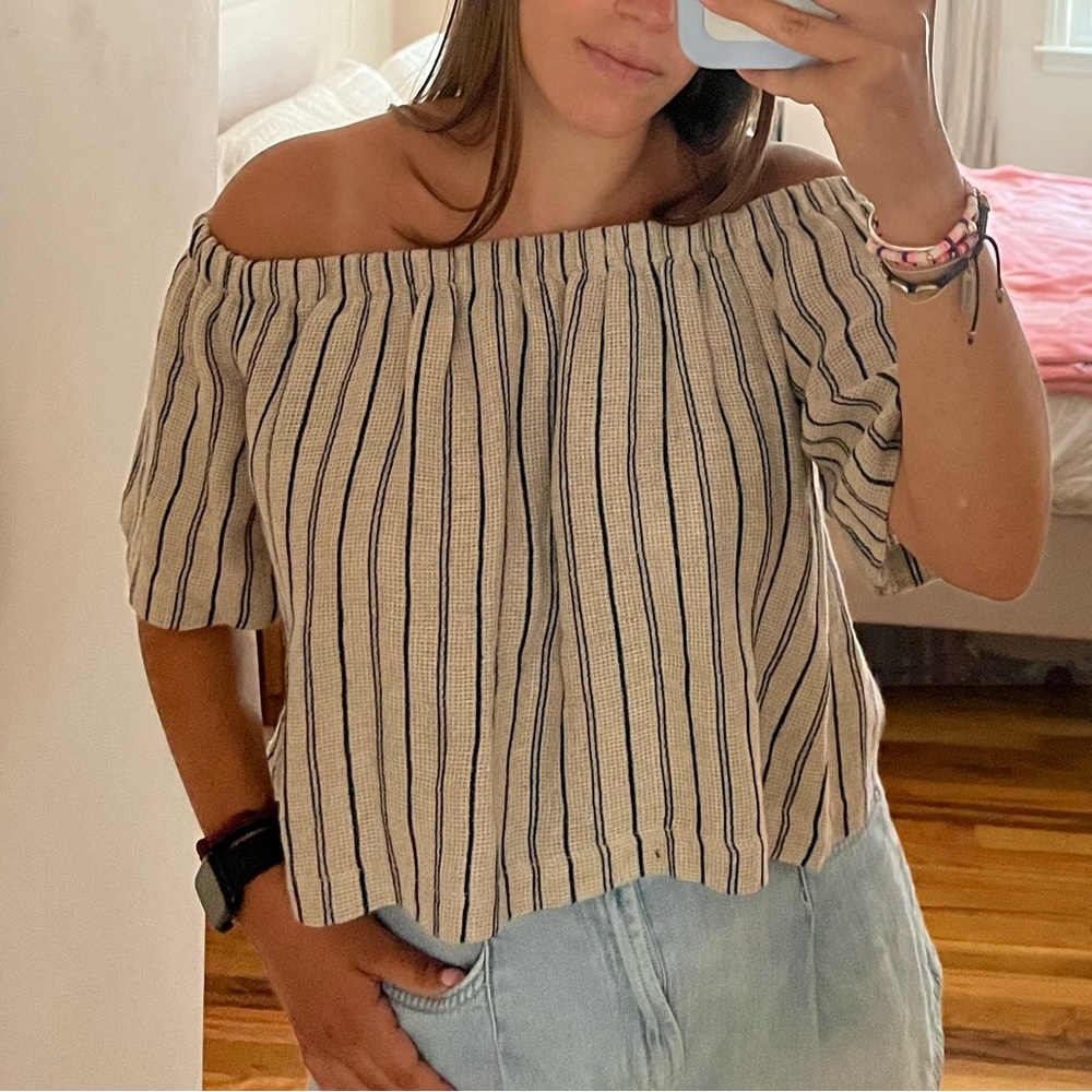 Urban Outfitters off the shoulder top